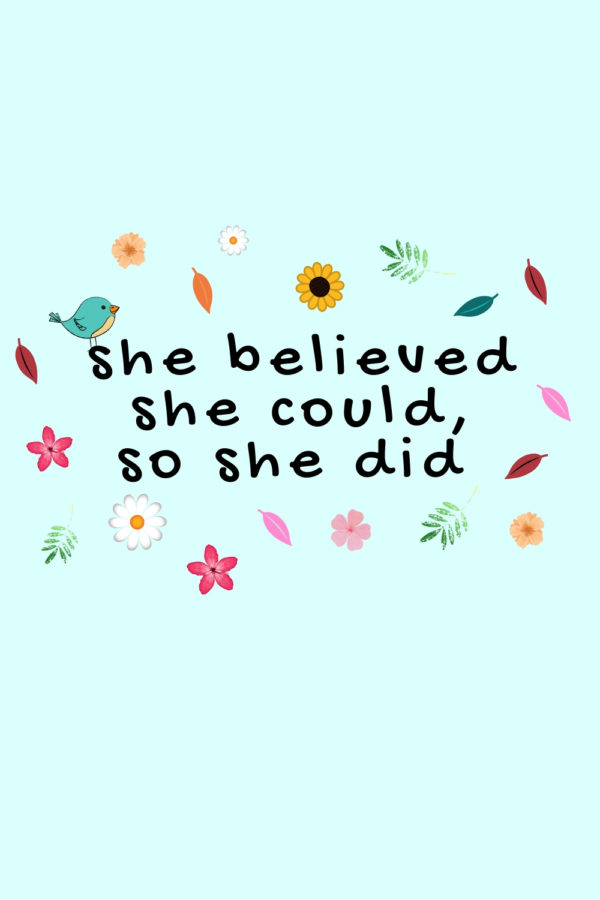 She believed she could so she did! Quotes about success, determination, self-confidence & self-belief #successmindset #successfulwomen #successquotes