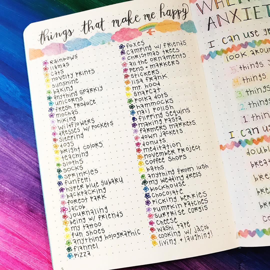 Happy Things: gli essenziali per il bullet journal