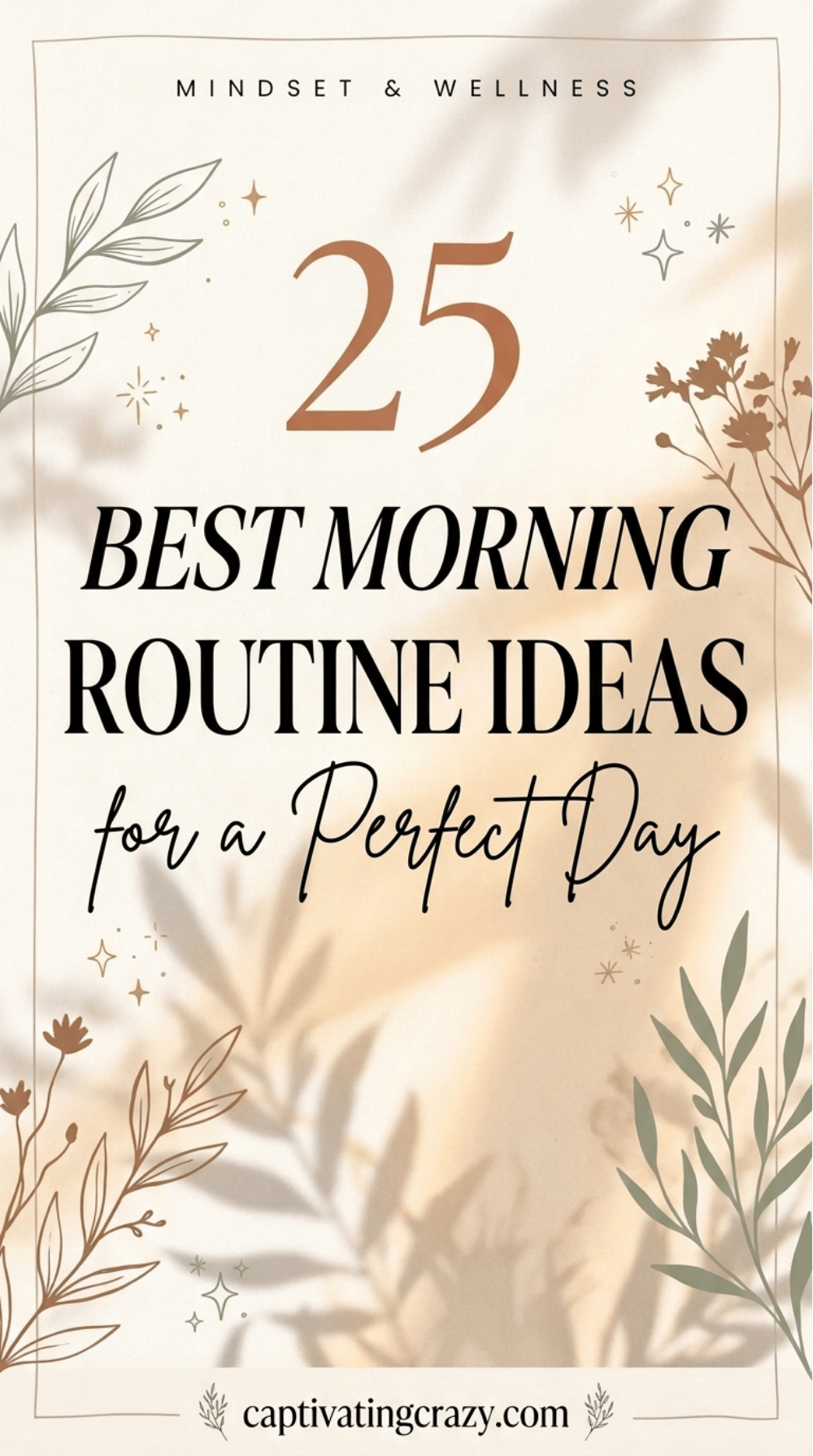 The best morning routine doesn't have to start at 4AM to change your life! Explore 25 inspiring ideas for creating a beautiful, feel-good morning filled with healthy habits, manifestation rituals, and simple productivity tips. Whether you're inspired by a 4AM Morning Routine, love the Productive Morning Routine Aesthetic, or want to create your own Productive Day Routine, there's something here for you. Think cozy coffee rituals, gratitude journaling, morning walks, positive affirmations, and little ways to romanticize your life. Your dream morning starts here!