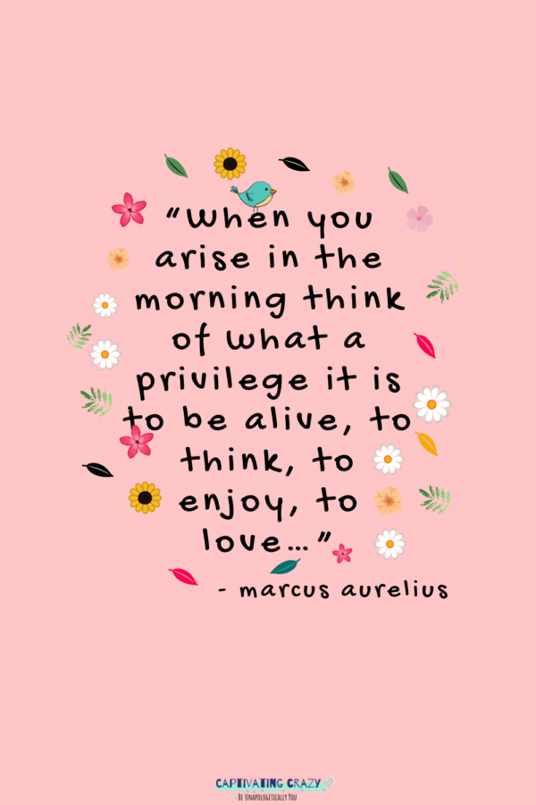 Motivation Monday quote Marcus Aurelius