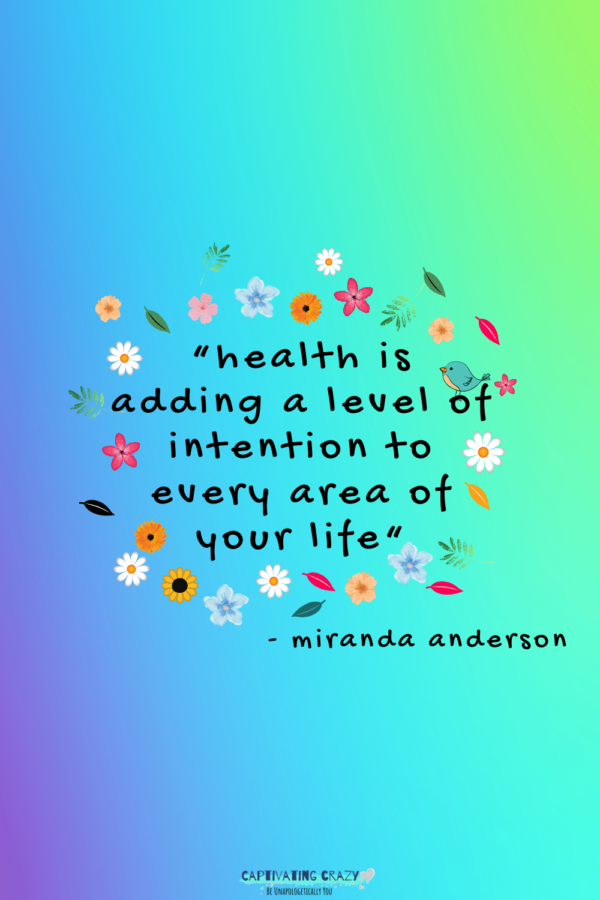 Intention quote - Miranda Anderson