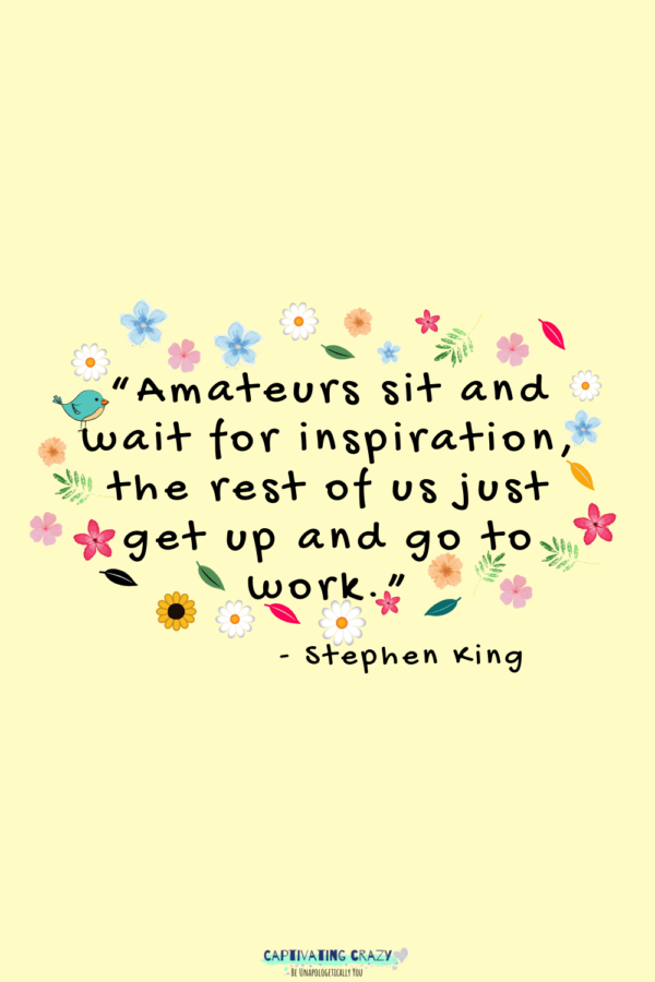 Monday quote Stephen King