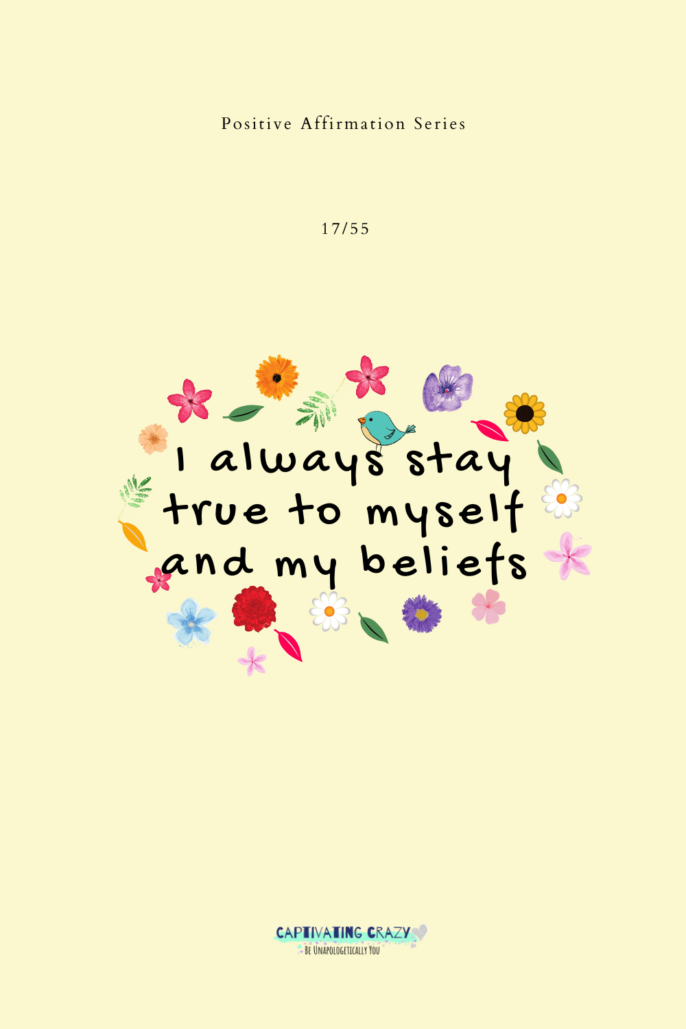 Positive affirmation