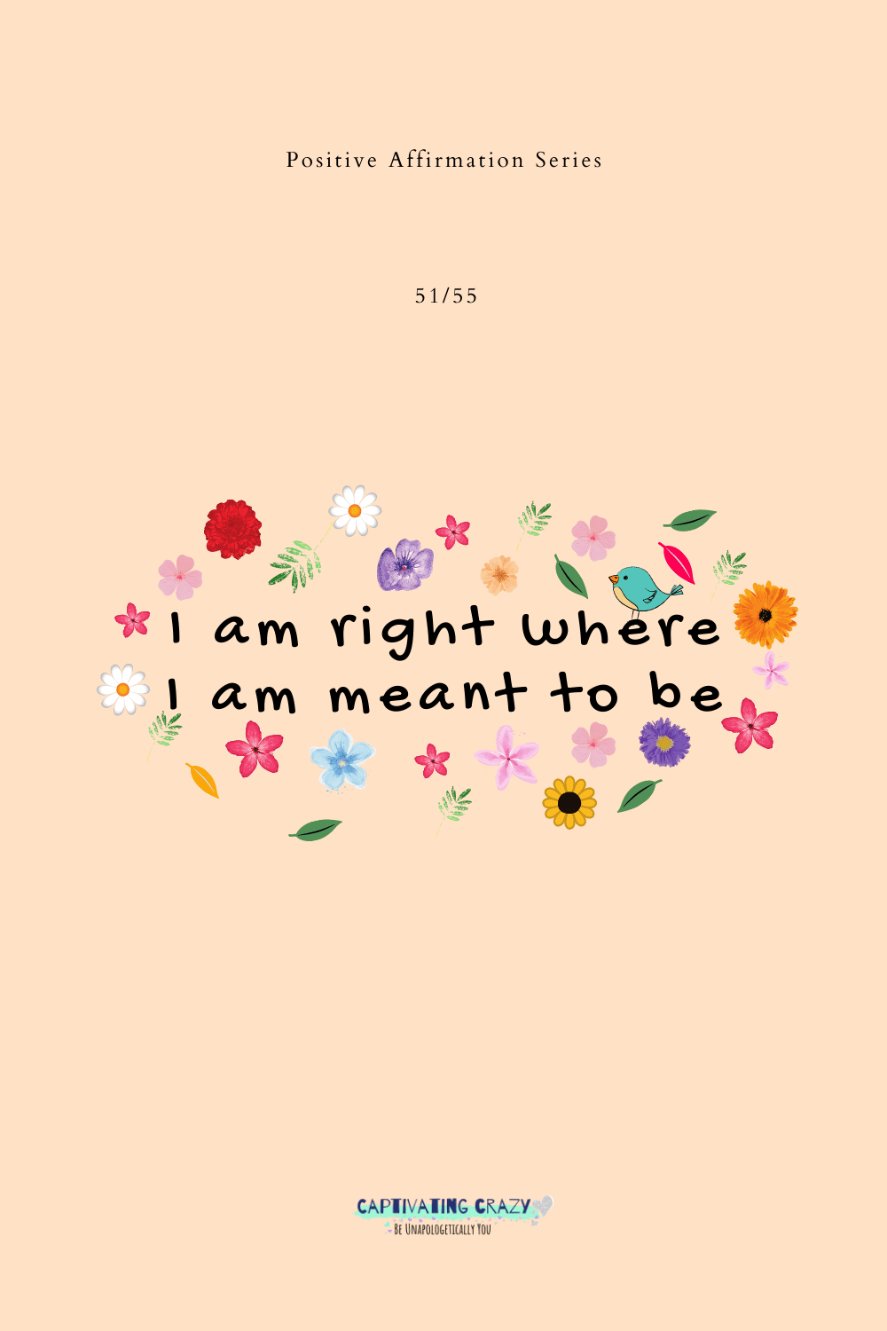 Positive affirmation