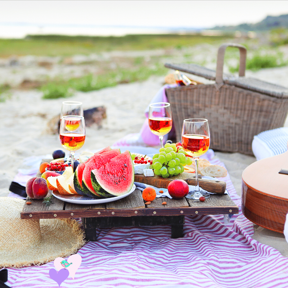 Picnics in the park are one of the small things to be grateful for