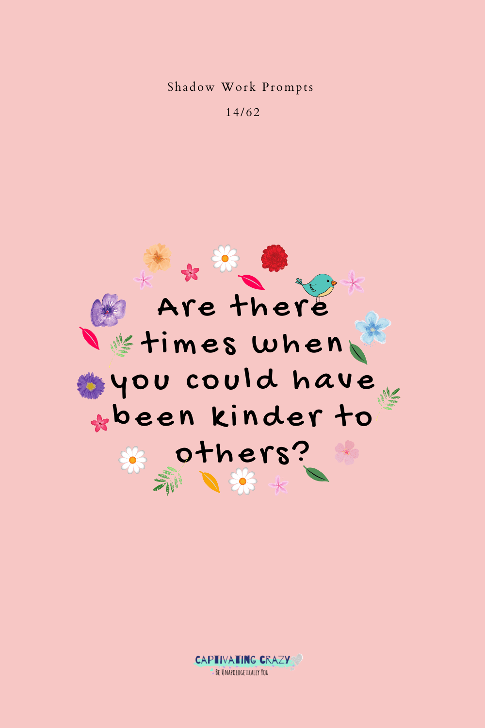 Are there times when you could have been kinder to others?
