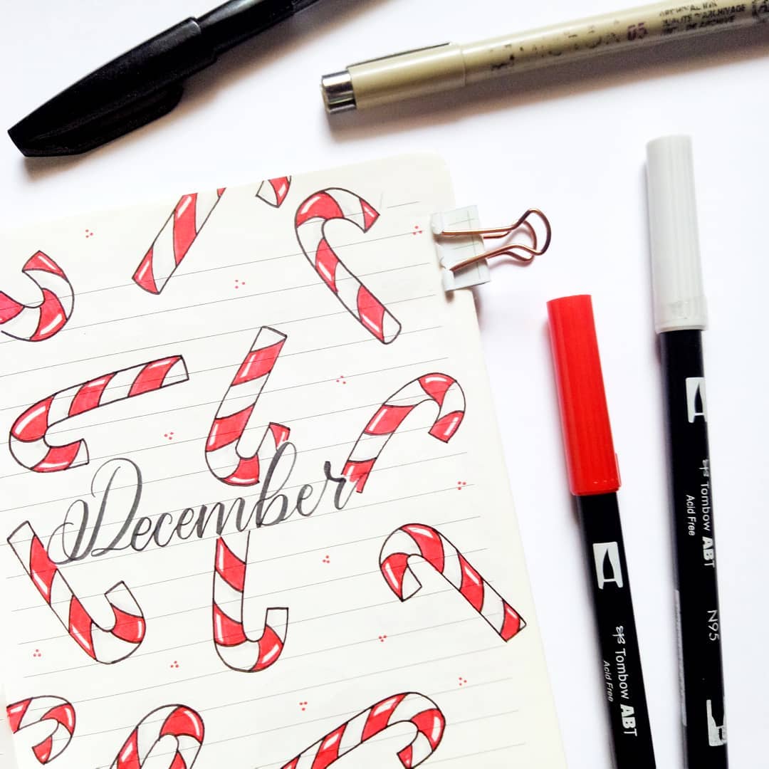 Candy Cane cover page design
