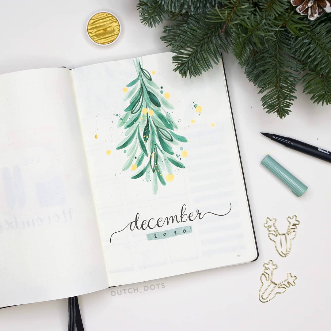 mistletoe December cover page