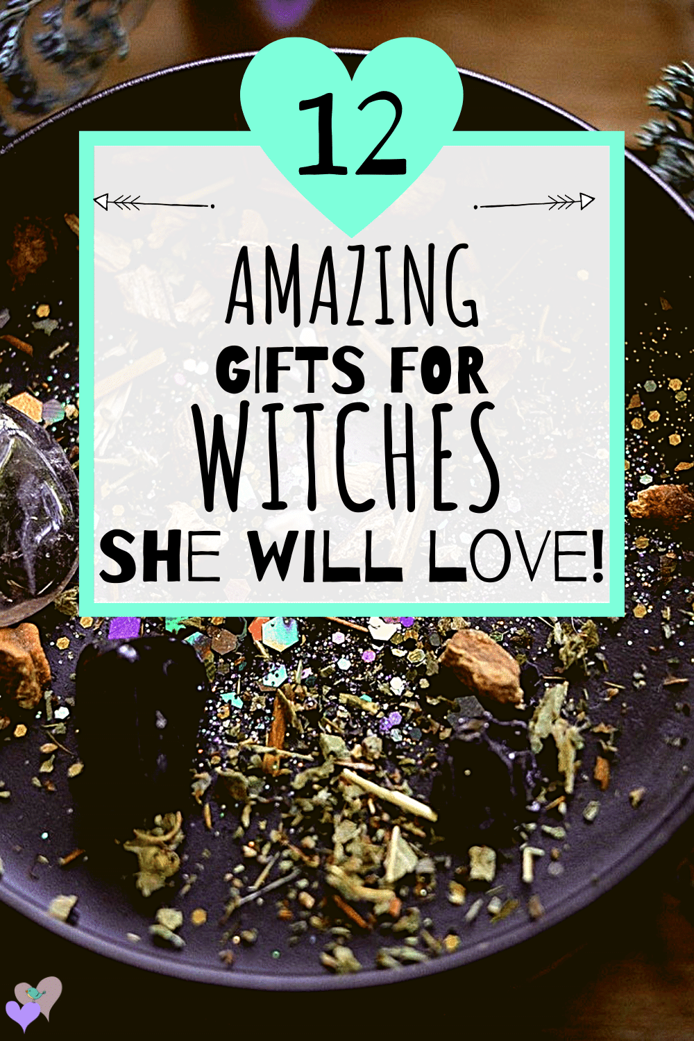 12 Amazing Gifts For Witches She Will Love!!! From candles, tarot decks, sage smudge sticks and even cauldrons, we have found you the most amazing witchy gifts that any witch will truly love to receive!