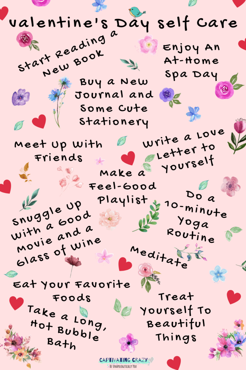 13 Valentine's Day Self Care Ideas You've Got To Try - Captivating Crazy