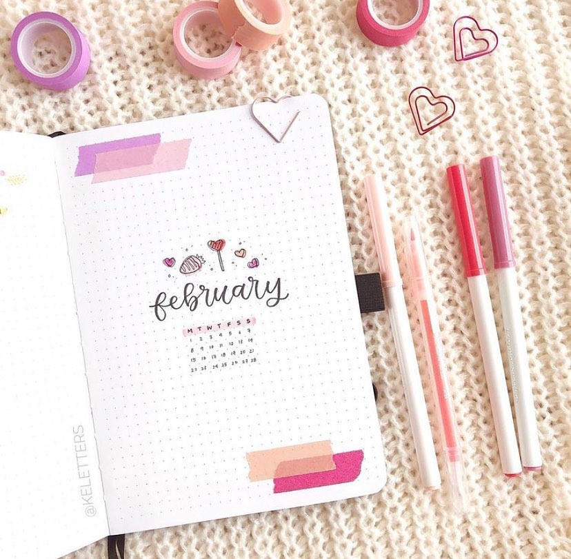 Sweet Treats Cover Page With Washi Tape