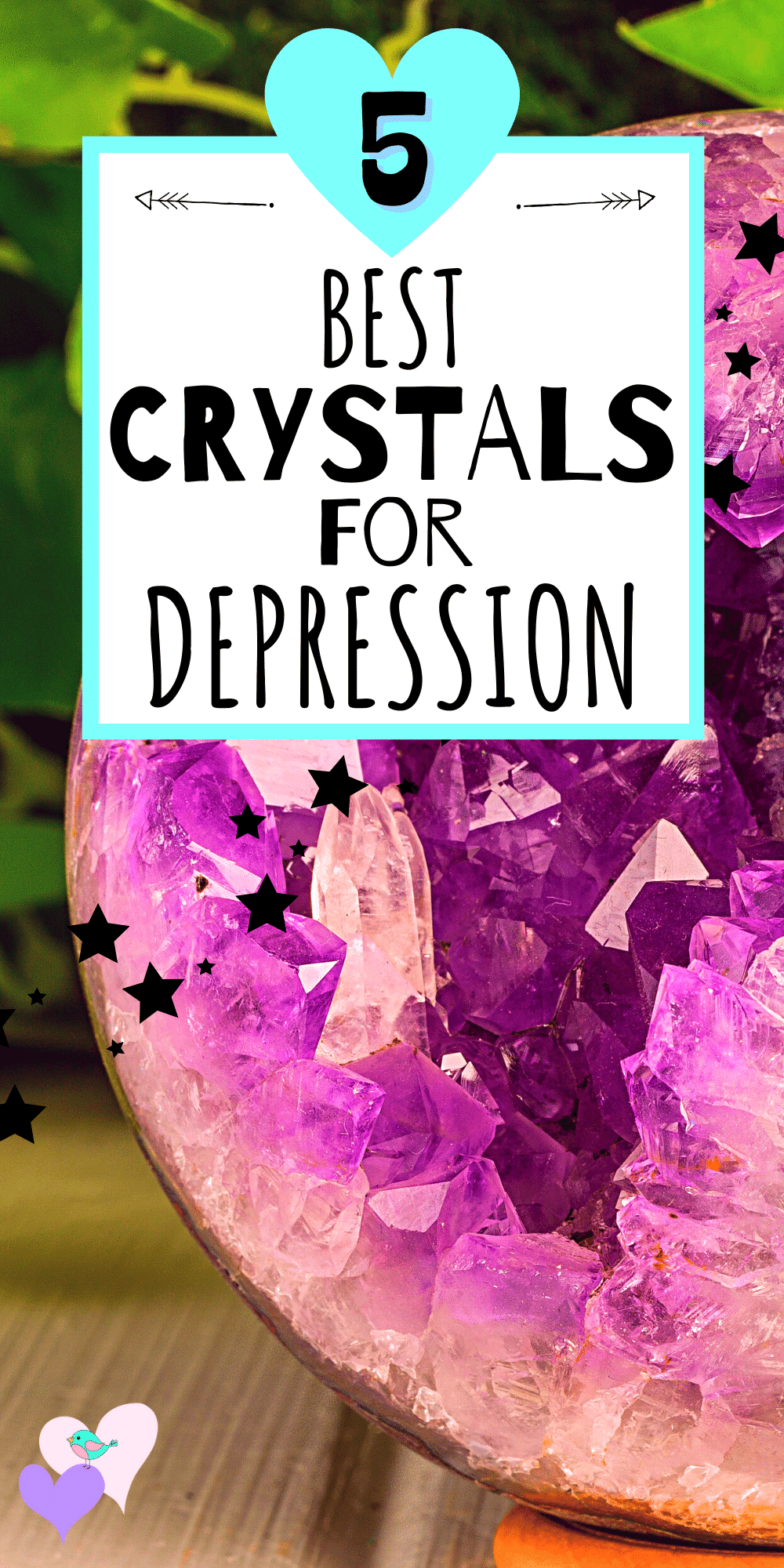 Crystals have so many different healing properties and benefits. Click to read this article about crystals for depression symptoms and low mood. 