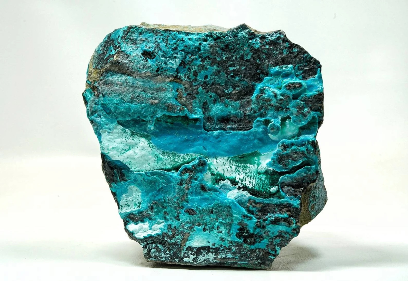 chrysocolla Magnecite Stone