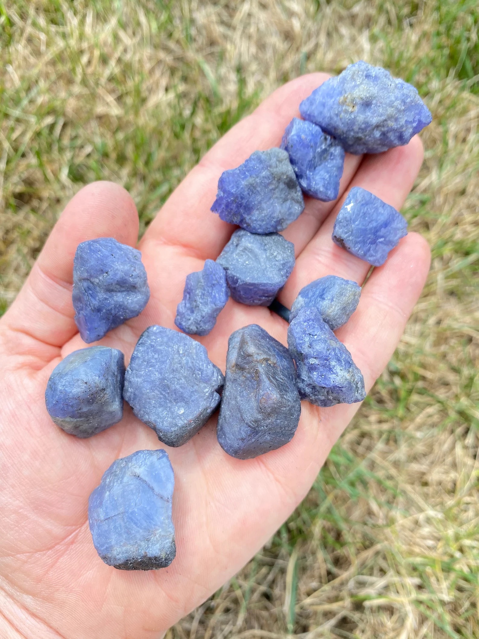 Tanzanite Blue Healing Stones