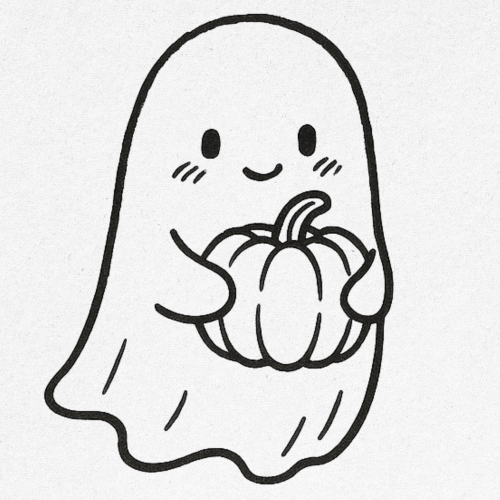 36 Easy Halloween Doodles Anyone Can Draw - Captivating Crazy, image size:1000x1000