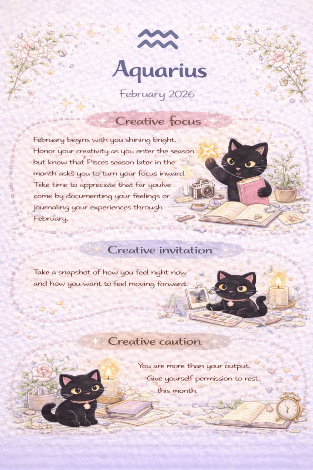 Aquarius Creative Horoscope