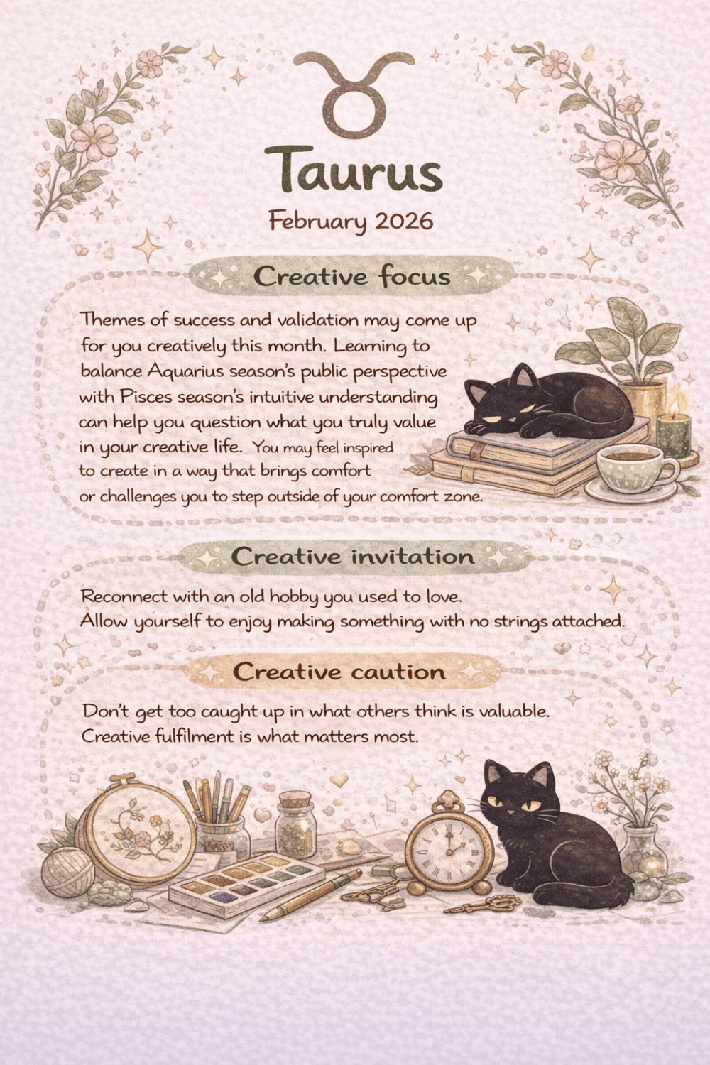 Taurus creative horoscope