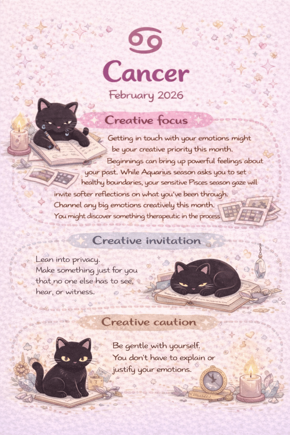 Cancer Creative Horoscope