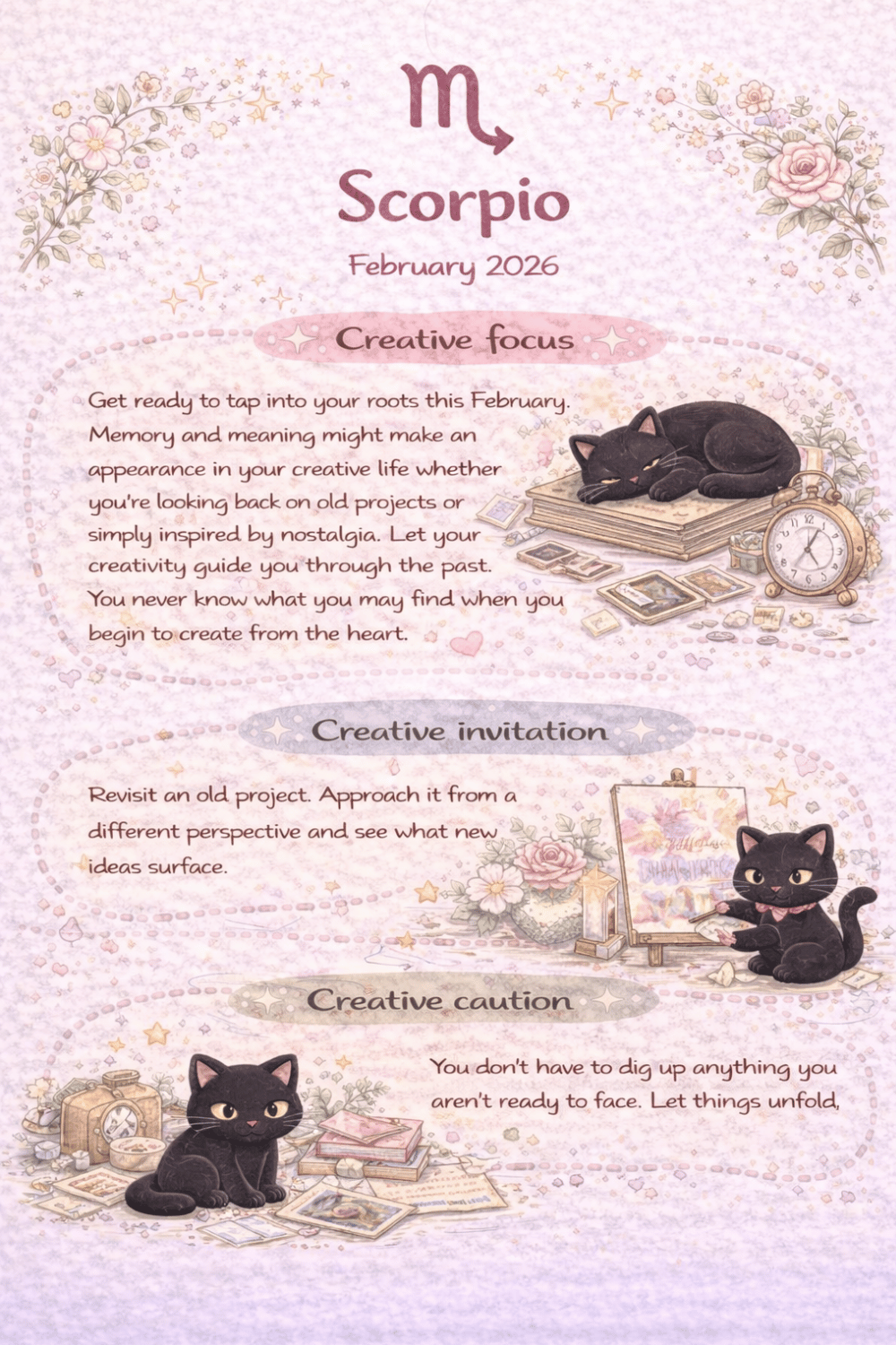 Scorpio Creative Horoscope