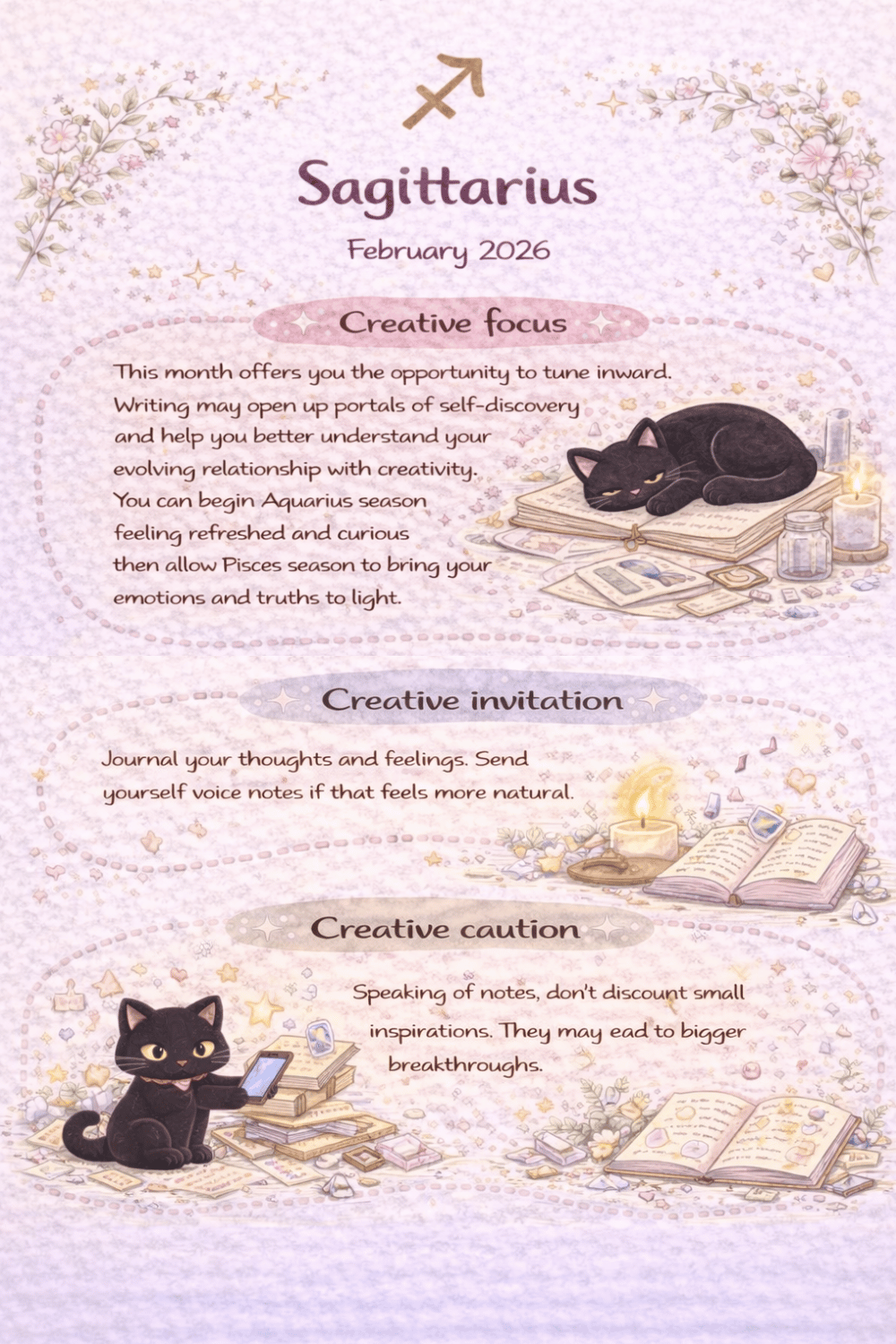 Sagittarius Creative Horoscope