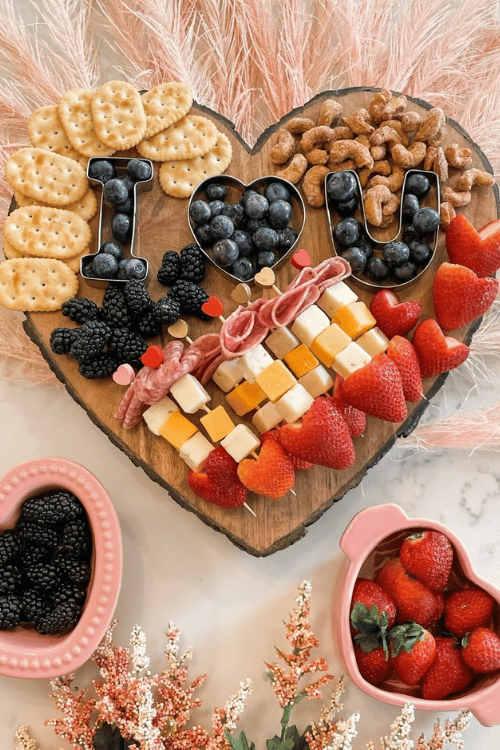 Galentines Charcuterie Board Ideas