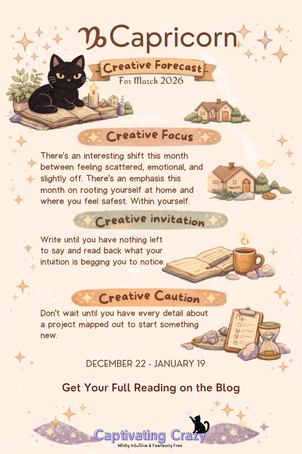 Astrology Creative Forecast for Every Zodiac Sign: Capricorn