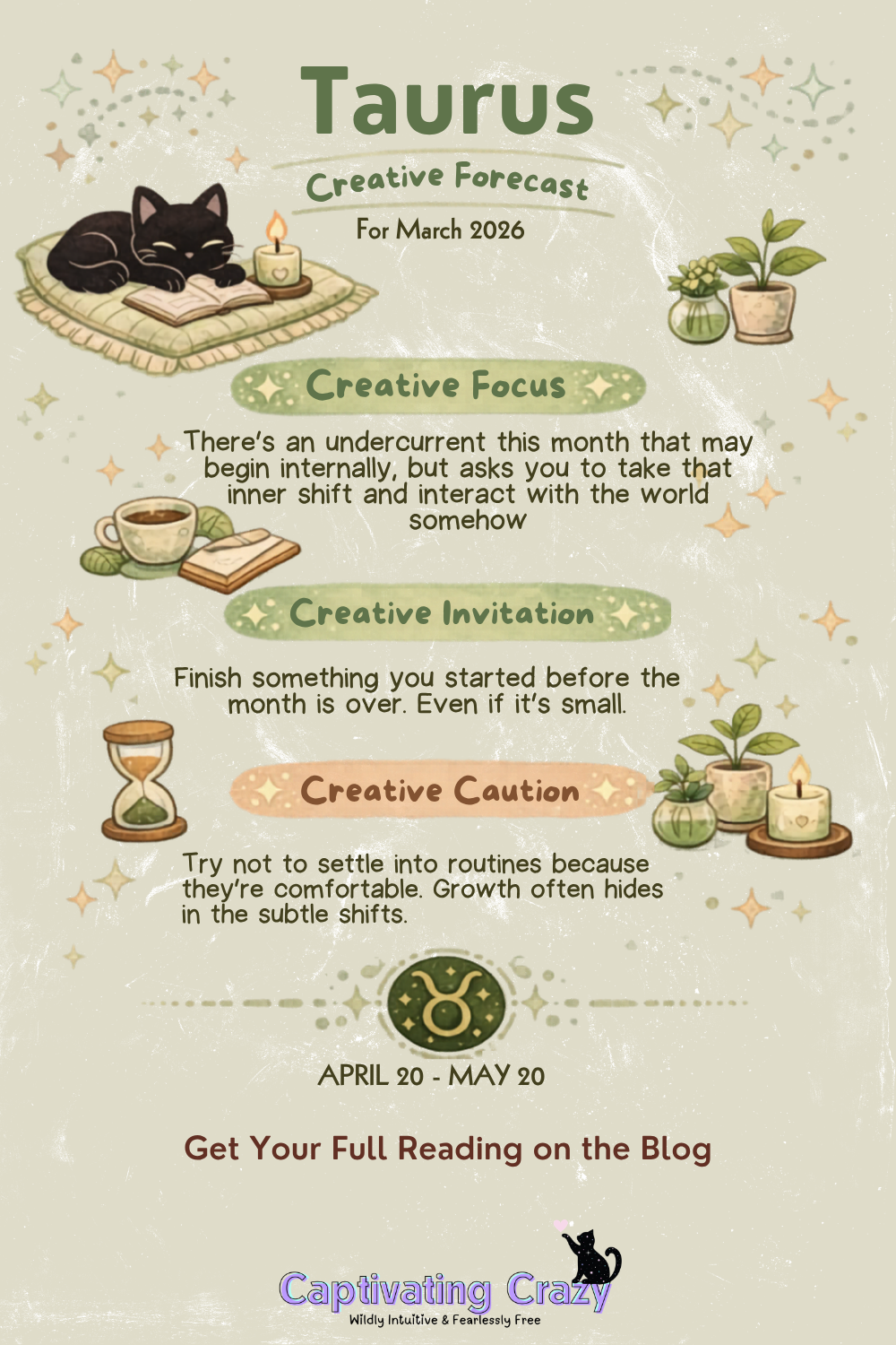 Astrology Creative Forecast for Every Zodiac Sign: Taurus