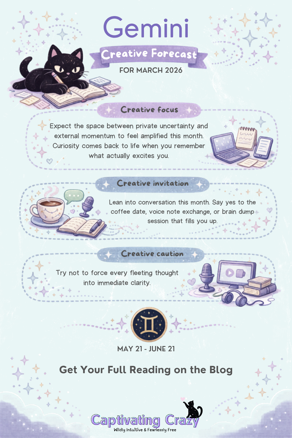 Astrology Creative Forecast for Every Zodiac Sign: Gemini