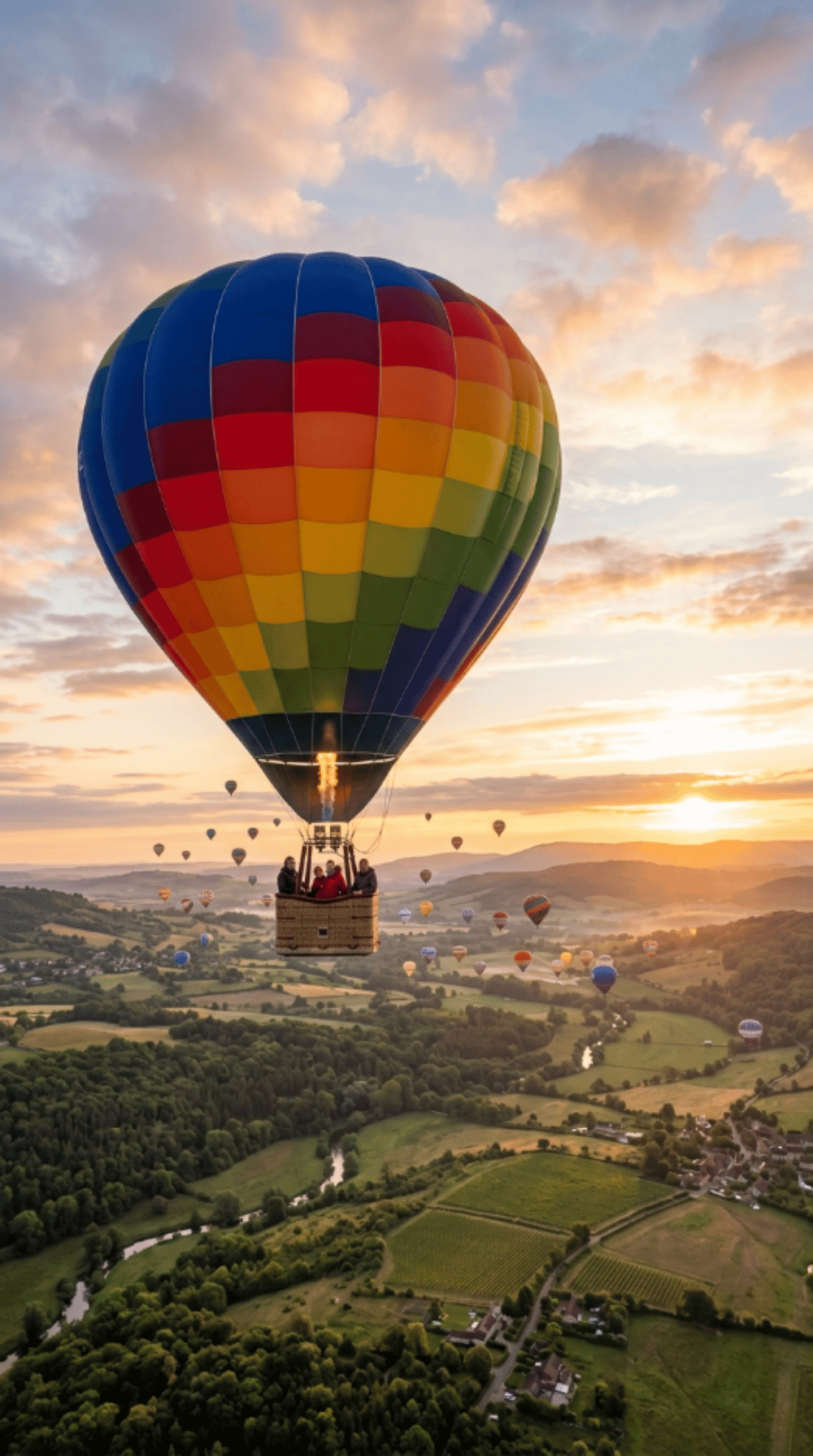 Summer Bucket List Ideas hot air balloon ride
