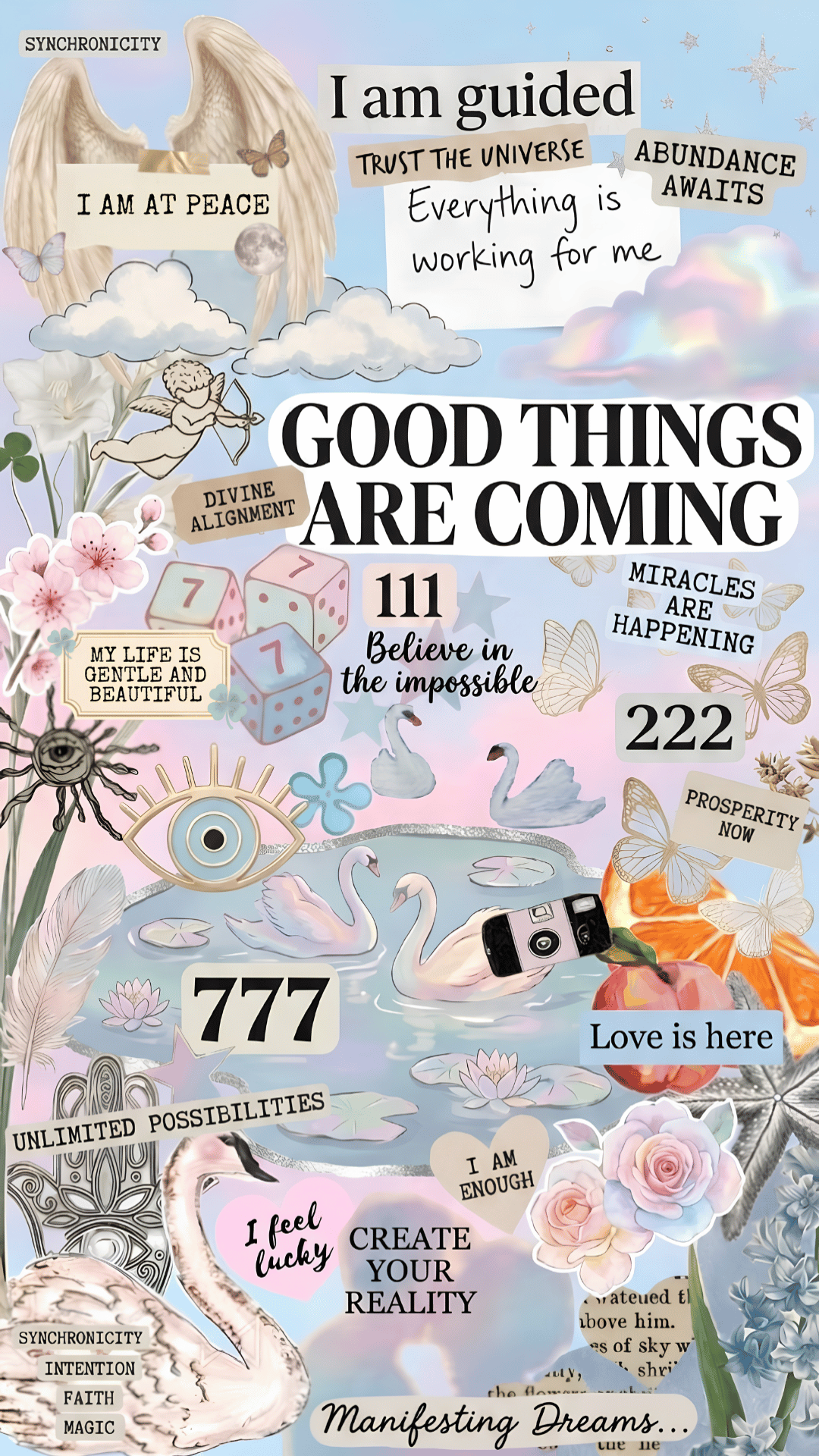 positive manifestation wallpaper ideas