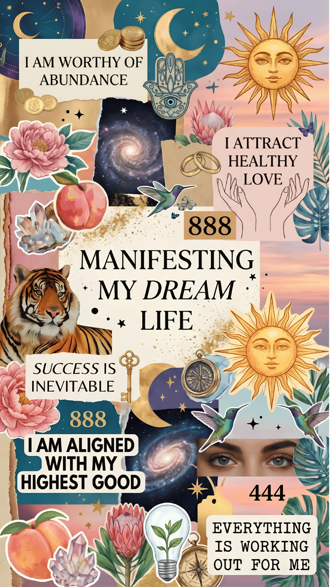positive manifestation wallpaper ideas
