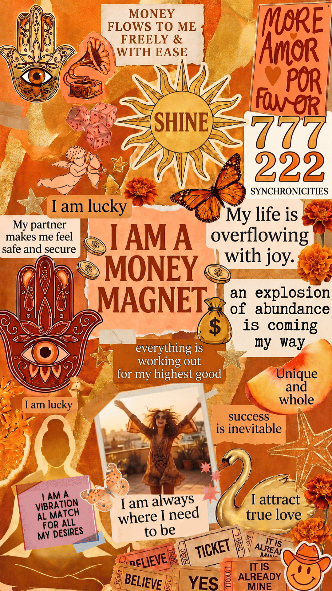 positive manifestation wallpaper ideas