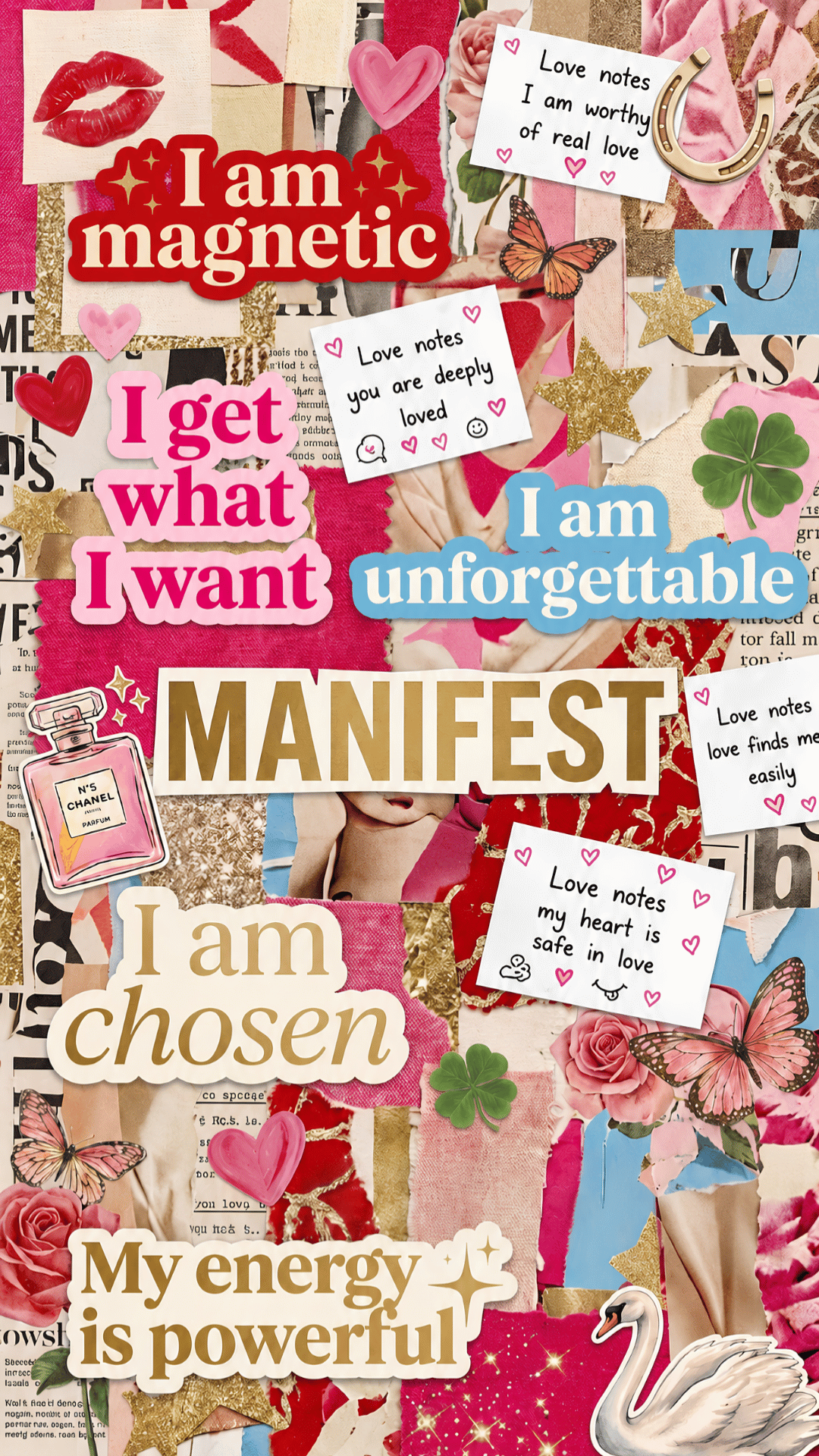positive manifestation wallpaper ideas
