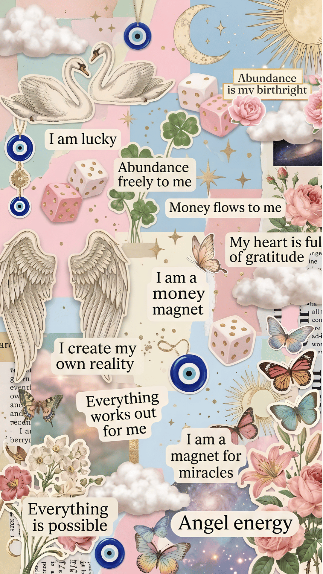 positive manifestation wallpaper ideas