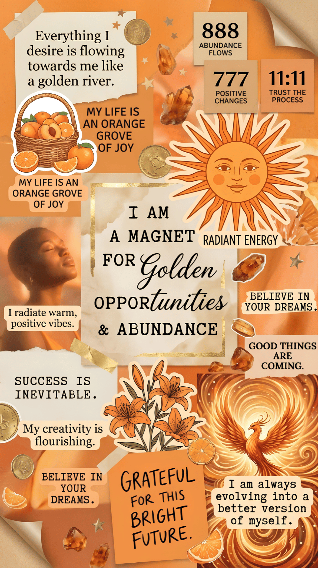 positive manifestation wallpaper ideas