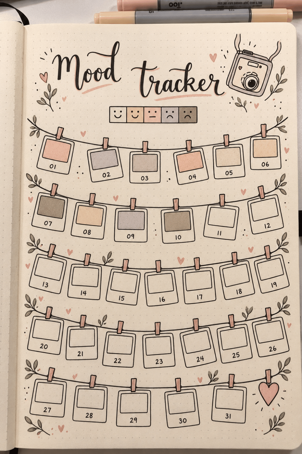 Bullet journal inspiration