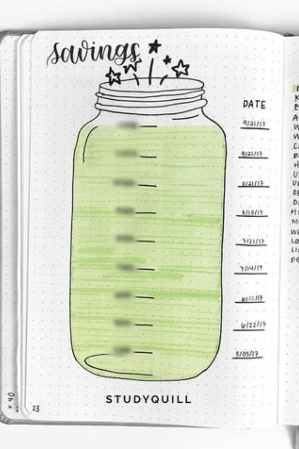 Bullet journal inspiration